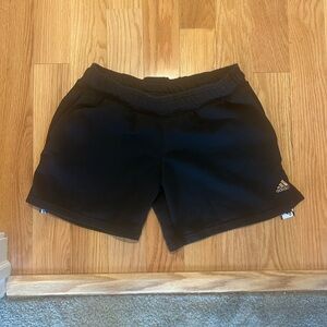 Adidas Women’s Black Cotton Sports Shorts